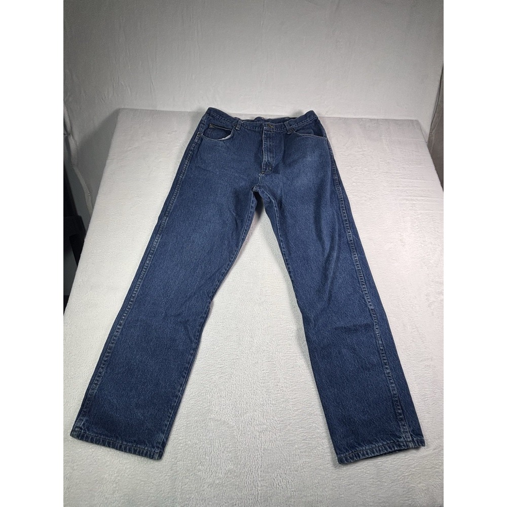 Red Kap Men's Blue Jeans Size 38x32 100% Cotton Men's Outdoor Workwear